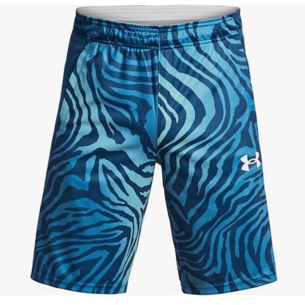 NWT Under Armour - Mens Baseline 10" Print Short Shorts - Picture 2 of 7